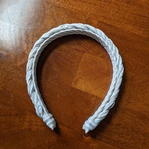 Madewell Puffy Braided Striped Headband